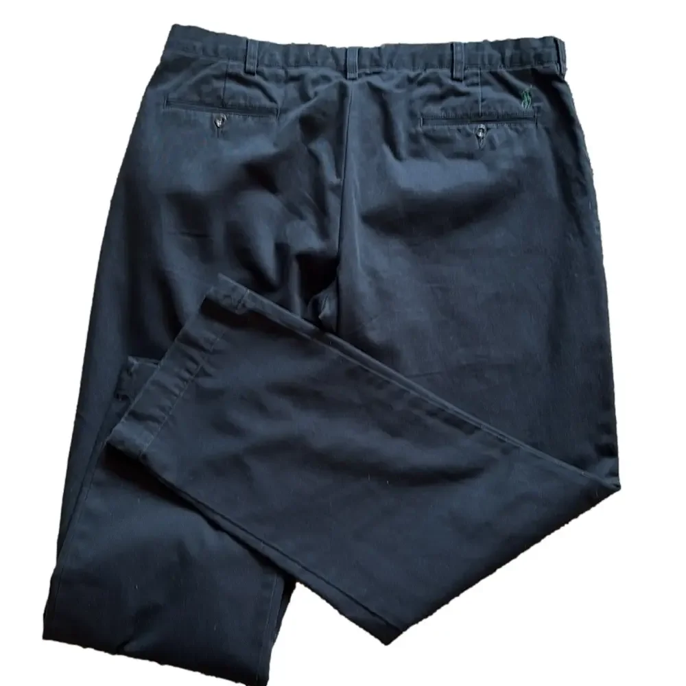 Polo Ralph Lauren Mens 38 Black Preston Pants